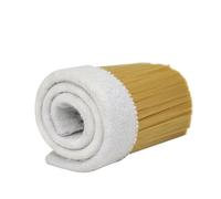 1pcs Dust Shoe Collector 70mm 75mm 80mm 85mm 90mm 100mm Dust Boot Cleaner for Motor Router Machine Cover(Yellow Brush 70mm)