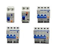 1PCS DZ30LE DZ47LE EPNL DPNL 32A 63A 100mA 300mA 50mA 230V Residual Current Circuit Breaker With Over Current Leakage Protection(3Pole,16A 30mA)