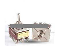 1pcs E-TEN 403 12mm Toggle Switch ON-OFF-ON 3Position 12Pin 15A 380V Car Rocker Switch E-TEN403