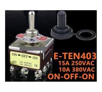 1PCS E-TEN 403 12pin ON-OFF-ON 12mm toggle switch rocker switch toggles IDGTTLDF(Cap)