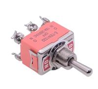 1pcs E-TEN1322 6 PIN ON-OFF-ON Miniature Toggle Switch 15A 250V
