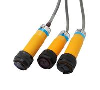 1pcs E3F M18 10cm 30cm 2M 5M Optical Detection Diffuse Feedback Reflection Reflective Sensor Switch Adjustable(E3F-5D,NPN NO NC)