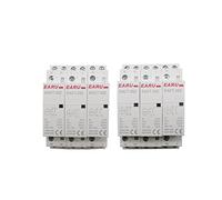 1pcs EACT-25Z 2P 16A 20A 25A DC 12V 24V Coil Din Rail Household Modular Contactor Switch 2NO 2NC 1NO1NC for Smart Home House Hotel(Dc12v,25A-1NO1NC)