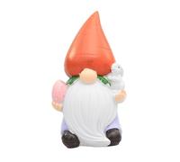 1PCS Easter Gnome Light Up Statue Home Decoration Easter Resin Crafts Rabbit Ornament Gift Dinosaur Christmas Ornament Set (C, One Size)