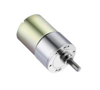 1pcs Eccentric Output Shaft 37mm Diameter Gearbox DC 12V 5~570RPM Gear Motor High Torque Electric Micro Speed Reduction Geared Motor(200rpm,12V)