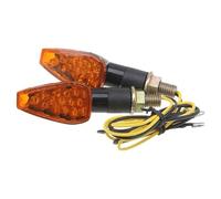 1pcs ED Universal Motorcycle Flashing Turn Signal Light Lamp Indicator Light Amber Blinker Light LED Flasher Relay 12V(C)