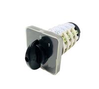 1pcs Electric 2 Positions Latching 20A 690V ON-OFF 8 terminals 4 poles Rotary Changeover Cam Switch Silver contact YMZ12-20/4