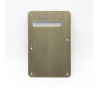 1pcs Electric Guitar Back Plate,Guitar Pickguard Cover Back Plate Metal For ST Style Electric Guitar 7 Colors Guitar Parts(Bronze)