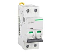1Pcs Electric Miniature Circuit Breaker IC65H 2P D6A/D10A/D16A/D20A/D25A/D32A/D40A Air Switch A9f29206~A9f29240(IC65H 2P D20A)