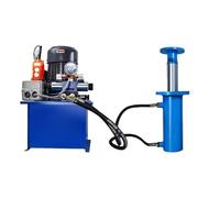 1pcs Electric Oil Pump Hydraulic Pump Station Press Complete Hydraulic System Oil Pump Hydraulic Cylinder Press 5T(15T100-1.5kw)