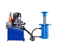 1pcs Electric Oil Pump Hydraulic Pump Station Press Complete Hydraulic System Oil Pump Hydraulic Cylinder Press 5T(25T300-1.5kw)