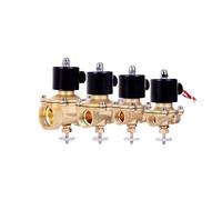 1pcs Electric Solenoid Valve Brass Normally Closed(1",NBR-SEAL_380VAC)