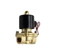 1PCS Electric Water Solenoid Valve DN8 DN10 DN15 DN20 DN25 1/4 3/8 1/2 3/4 1inch 12V 24V 220V Valve Normally Closed Water Oil air(45720,AC110V)