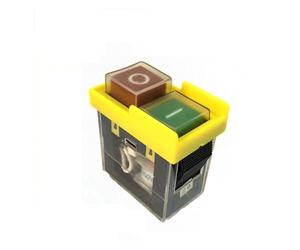1PCS Electrician Switch KJD6 Self-locking AC220V Electromagnetic Start Button Machine Tool Accessories IP54 Waterproof Magnetic IDGTTLDF
