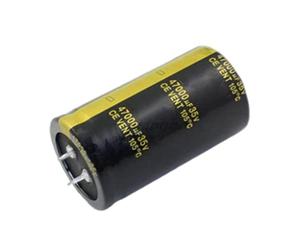1Pcs Electrolytic Capacitor 35V 47000UF 35 * 60MM 35V47000UF for Audio HiFi Amplifier High Frequency Low ESR Speaker Electronic devices
