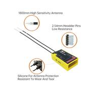 1pcs ELRS PWM Receiver 2.4GHz 9 CH HR8E ExpressLRS Receiver Module for FPV Fixed Wing RC Airplane Car Boat Vehicles