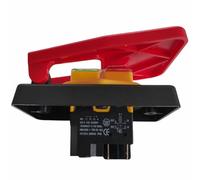 1pcs Emergency Stop Power Button Switch with Cover - 16A Push Button for Electromagnetic Start and Power-Off Protection(4 Pins)