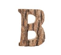 1PCS English Letters Home Decor DIY Bar Party Home Decoration Vintage Wooden Alphabet Decoration Accessories (B)