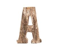 1PCS English Letters Home Decor DIY Bar Party Home Decoration Vintage Wooden Alphabet Decoration Accessories (A)