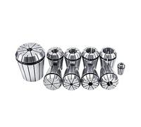 1PCS ER11 ER16 ER20 ER25 ER32 ER Spring Collet Chuck Clamping Tool Drill Collets Chuck Milling Cutter CNC Milling Lathe Tool(A,ER16-9mm)