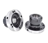 1pcs ER16 ER50 ER25 ER32 125 ER40 Chuck 100mm 80mm Flange Four Axis Cartridge Collet Fixture Chuck for CNC Milling Lathe Tool(ER20-D45 (4 Hole))