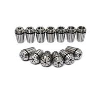 1pcs ER20 1-13MM 1/4 6.35 1/8 3.175 1/2 12.7 1 1.5 2 2.5 3 4 5 6 7 8 Spring Collet Set for Engraving Machine Lathe Mill Tool(10.5MM)