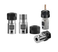 1PCS ER8 ER11 ER16 ER20 C10 C16 C20 C25 Tool Handle Motor Shaft Post Spindle 6mm 8mm 5mm 10mm for ER Tool Handle Engraving Machine(ER11-6.35mm)