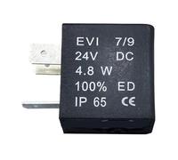 1pcs EVI7/9 5.5VA 4.8W 6.0VA DC24V AC110V AC220V AC380V Aperture 9mm, Height 30mm Solenoid Valve Coil(AC380V 6.0VA)