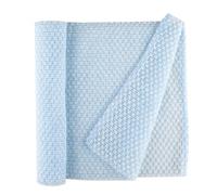 1Pcs Exfoliating Towel,Exfoliating Shower Towel,Back Extra Long Exfoliating Washcloth for Men Women,Exfoliating Body Scrubber for Cleaning and Massage (Blue) 02