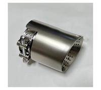 1pcs Exhaust Nozzle Matte Stainless Steel Length 120mm Large Diameter 101mm 114mm Open Car Muffler Car Exhaust Pipe(77mm-114mm)