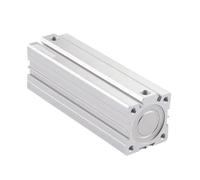 1pcs Extended Stroke Pneumatic Cylinder ACQ - Compact Thin Cylinders 32 40 50 63mm, Male Thread Bore 130 140 150mm(40mmx130mm)