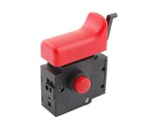 1PCS FA2-6/1BEK 250V 6A 5E4 Lock On Power Tool Electric Drill Trigger Switch Black Red