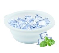 1pcs Face Bowl for Ice with Built-In Icetray, Collapsible Silicone Facial Ice Bath Bowl for Cold Plunge Therapy, Skin Tightening & Anti-Puffiness, Portable Spa Tool for Home & Travel(blue)