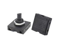 1PCS Fan Speed Selector Rotary Governor 4 Position 3 Speed 13AMP 120V-250V 3 Position 2 Gear Speed Control Switch(3 Position 2,2PCS)