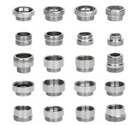 1pcs Faucet Adapter, M22 Turn Internal and External Fine Tooth Faucet Conversion Thread Accessories(16)