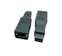 1pcs FireWire 800/400 Male 9 Pin To Female 6 IEEE 1394 Adapter Converter