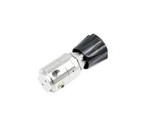 1PCS First-Level Hydrogen, nitrogen and Helium Regulator Panel 6000psi Stainless Steel 316(1 in 2 Outlet,Oxygen Regulator)