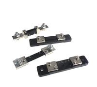 1pcs FL-2 100A 50A 30A 20A 10A 5A/75mV External Shunt Current Meter Shunt resistor For digital ammeter amp voltmeter wattmeter meter(100A50MV A 0.5mA)