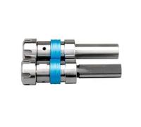 1pcs Floating Tap Holder Telescopic Tap Chuck for CNC Lathe - TER20/25, ER20/25, D20/25 - Torque Tapping Holder(Side Flat SL20-VER25-70)