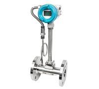 1Pcs Flowmeter Gas Meter Steam Compressed Air Natural Nitrogen Air Flow Meter Flange Connection Digital Flowmeter,DN100