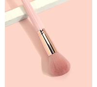 1Pcs Fluffy Powder Makeup Brush, Professional Face Setting Powder Blush Bronzer Brush, Premium Soft Synthetic Bristles for Flawless Loose Application & Airbrush Finish