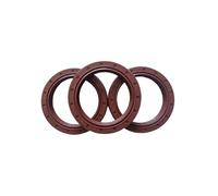1PCS Fluorine Rubber Oil Seal with Iron Skeleton Framework-Resistance Rotary Shaft Lip Seal TC Double Lip (ID 22-27MM)(22x45x10)