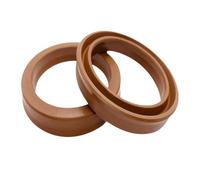 1Pcs Fluoro Rubber Oil Seal Inner Diameter 220mm, Outer Diameter 250mm, Thickness 15mm, Brown, 220x250x15mm