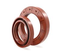 1pcs Fluoro Rubber TC Double Lip Oil Seal Inner Diameter 130mm, Outer Diameter 155mm, Thickness 12mm, FKM Shaft Seal with Spring,130x155x12mm
