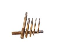 1PCS Fluteless Forming Machine Taps Metric Fine Thread Titanium Nitride Coating for Stainless Steel by Extrusion Taps,M2