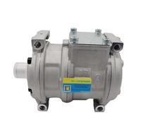 1pcs FMM 12V，Compatible for Refit Universal Automotive Air Conditioning AC Compressor 10PA17C