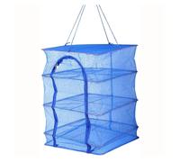 1Pcs Foldable 4 Layers Drying Rack for Vegetable Fish Dishes Mesh Hanging Net ,Natural Way to Dry Food