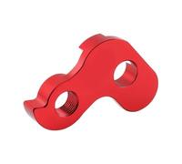 1Pcs Folding Bike Rear Derailleur Hanger 412 - Outside Mount 3 Speed Tail Hook for Bicycle Single Speed Conversion & Derailleur Replacement(Red)