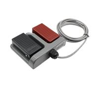1PCS Foot Switch MDFS-65 Double Foot Pedal Switch Self-Reset With Wire 3A/220VAC(Without lines)