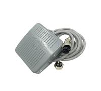 1pcs Foot Switch TFS-201 Strip Line 2m 2 Core 3 Pins Aviation Plug Dispensing Terminal Machine Foot Pedal Switch(2m wire no plug)
